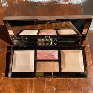 Be a light Becca palette light to medium